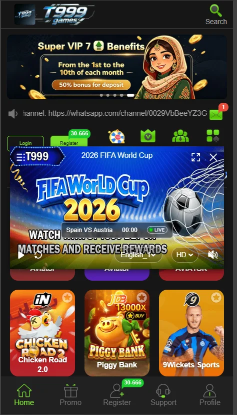 T999 Game App