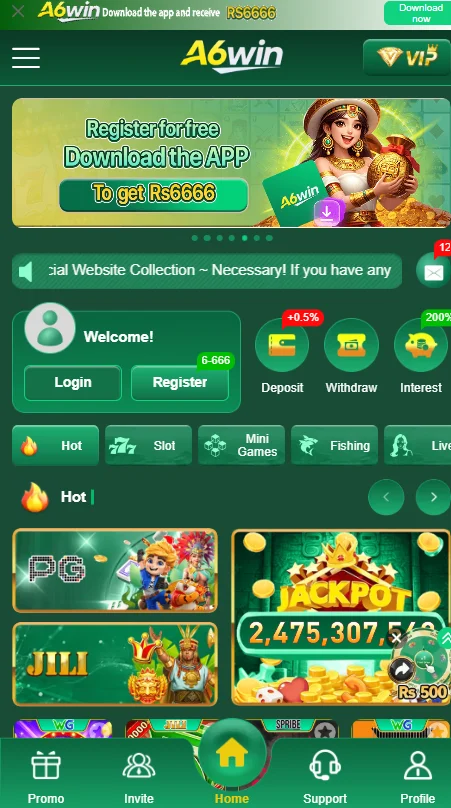 A6Win Game App
