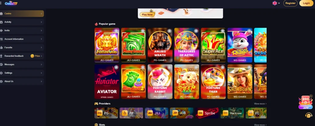 Crown777 Game
