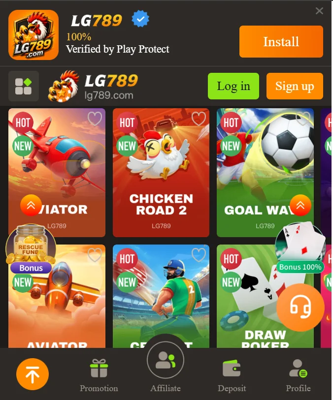 LG789 Game App
